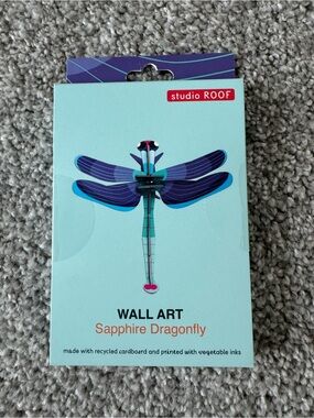 Studio Sapphire Dragonfly Wall Art - Blue, Purple, Teal